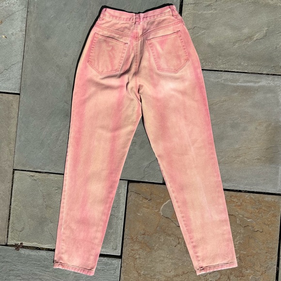 Overdyed Reworked Relaxed Jeans size 6 - Picture 2 of 6